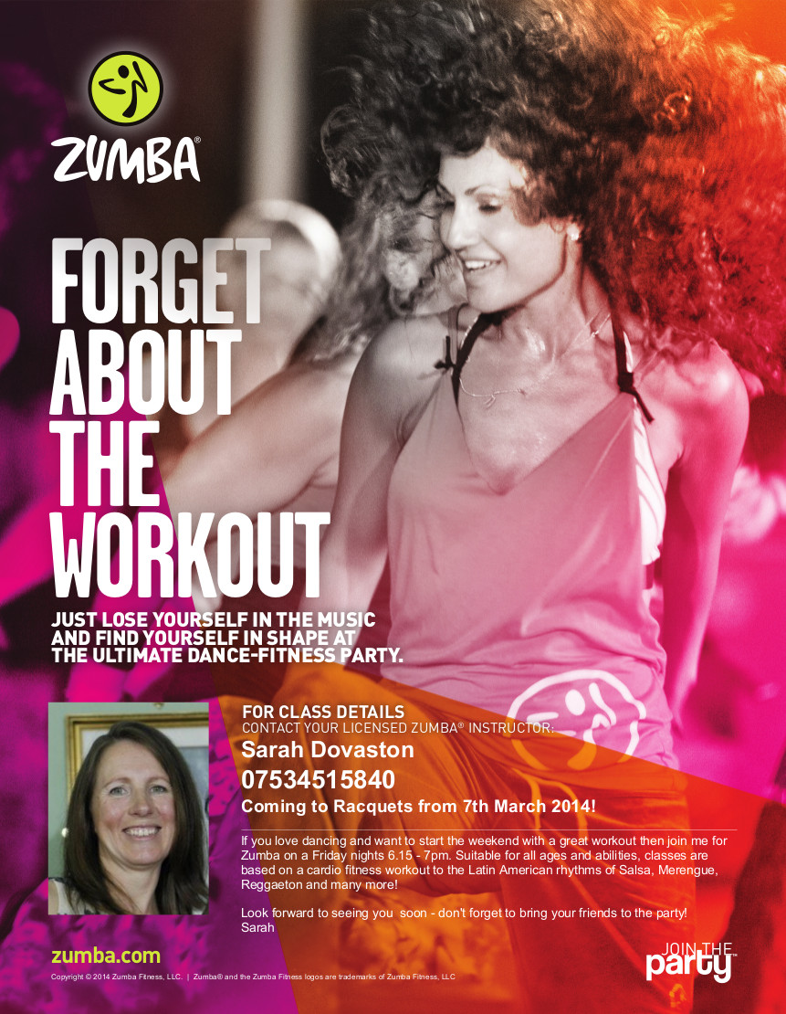 Racquets Fitness Centre Zumba At Racquets Fitness Centre In Thame